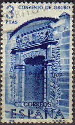 España 1966 1755 Sello º Forjadores de America Convento de Ouro Bolivia Timbre Espagne Spain Spagna Espana Spanje Spanien 